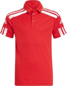 Czerwona koszulka dziecięca Adidas dla chłopców