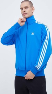 Niebieska bluza Adidas Originals w sportowym stylu
