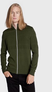 Zielony sweter Blend ze stójką