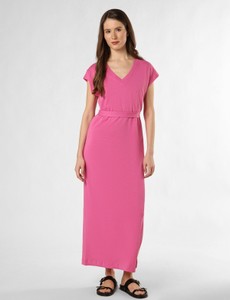 Różowa sukienka Selected Femme z bawełny
