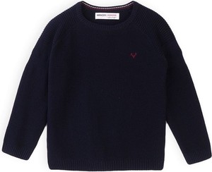Granatowy sweter Minoti