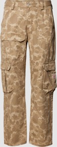 Brązowe spodnie Levis z bawełny w militarnym stylu