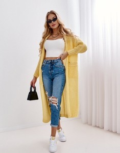 Żółty sweter Lisa Mayo
