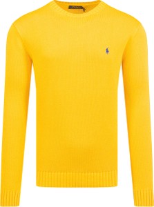 Żółty sweter POLO RALPH LAUREN w stylu casual