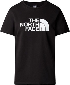 T-shirt The North Face z bawełny w sportowym stylu z okrągłym dekoltem