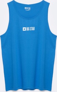Niebieska koszulka Big Star w młodzieżowym stylu