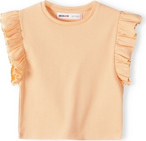 Pomarańczowa bluzka dziecięca Minoti dla dziewczynek