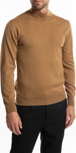 Sweter ubierzsie.com z okrągłym dekoltem z dzianiny
