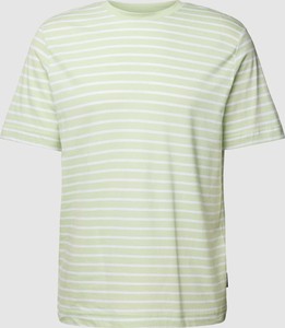 Zielony t-shirt Tom Tailor z bawełny w stylu casual