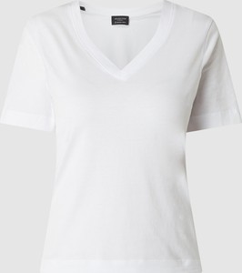 T-shirt Selected Femme z krótkim rękawem w stylu casual z bawełny