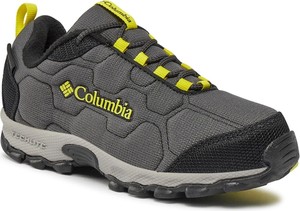 Czarne buty sportowe dziecięce Columbia sznurowane