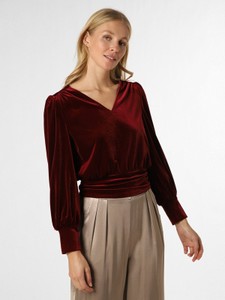 Czerwona bluzka Apriori z dekoltem w kształcie litery v w stylu casual