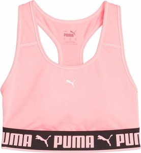 Różowy biustonosz Puma