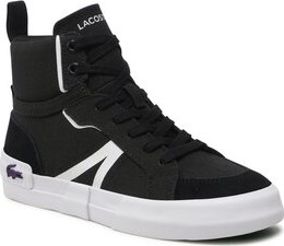 Buty sportowe Lacoste w sportowym stylu z płaską podeszwą sznurowane