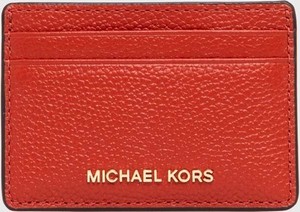 Czerwony portfel Michael Kors