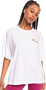 T-shirt Roxy z okrągłym dekoltem z bawełny