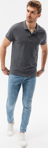 Koszulka polo Ombre w stylu casual z bawełny