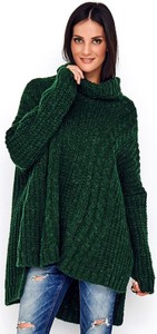 Zielony sweter Numinou z wełny