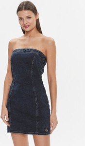 Sukienka Calvin Klein bez rękawów mini