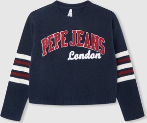 Granatowy sweter Pepe Jeans