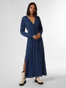Granatowa sukienka mbyM w stylu vintage