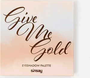 Sinsay - Paleta cieni do powiek - Złoty