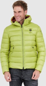 Zielona kurtka Blauer Usa w młodzieżowym stylu krótka