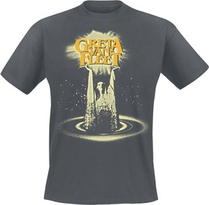 T-shirt Greta Van Fleet z bawełny w młodzieżowym stylu