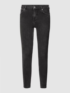Czarne jeansy Review z bawełny w stylu casual