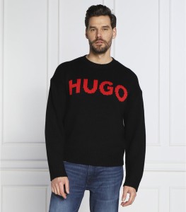 Sweter Hugo Boss z wełny