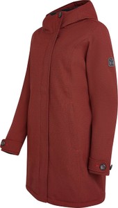 Czerwona kurtka Elkline z kapturem w stylu casual