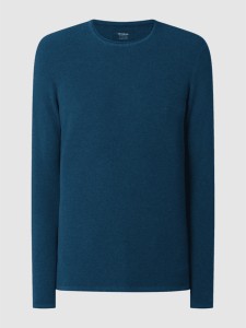 Sweter McNeal z okrągłym dekoltem w stylu casual z bawełny