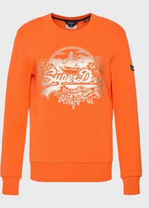 Pomarańczowa bluza Superdry w stylu vintage