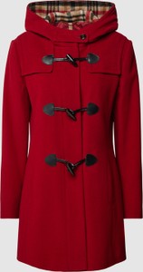 Czerwony płaszcz Gil Bret z kaszmiru w stylu casual