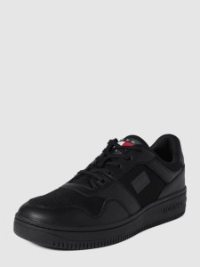 Czarne buty sportowe Tommy Jeans w sportowym stylu
