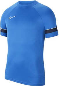 Niebieska bluzka dziecięca Nike z krótkim rękawem