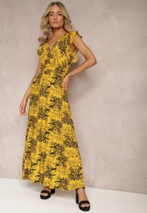 Sukienka Renee z dekoltem w kształcie litery v kopertowa maxi
