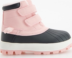 Buty dziecięce zimowe Reserved na rzepy dla dziewczynek