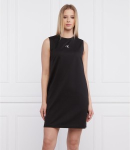 Czarna sukienka Calvin Klein mini bez rękawów