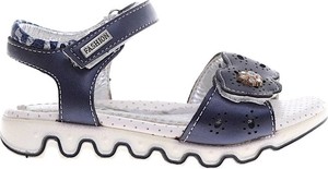 Granatowe buty dziecięce letnie Pantofelek24 dla dziewczynek