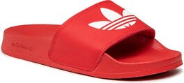 Czerwone klapki Adidas