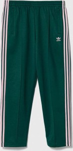 Zielone spodnie sportowe Adidas Originals
