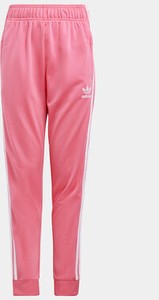 Różowe spodnie dziecięce Adidas