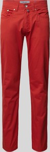 Czerwone spodnie Pierre Cardin