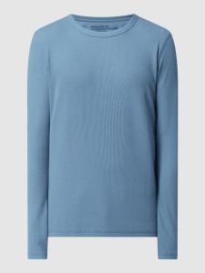 Niebieski sweter McNeal z bawełny w stylu casual