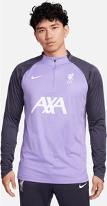 Fioletowa koszulka z długim rękawem Nike z długim rękawem w sportowym stylu
