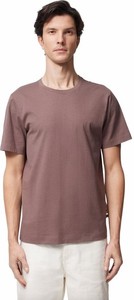 Brązowy t-shirt Outhorn w stylu casual z krótkim rękawem