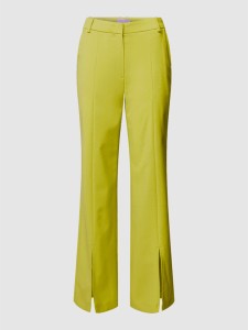 Żółte spodnie Marc O'Polo z wełny w stylu retro