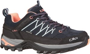 Czarne buty trekkingowe CMP z płaską podeszwą