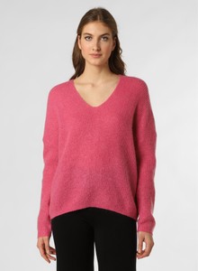 Różowy sweter Apriori z moheru w stylu casual